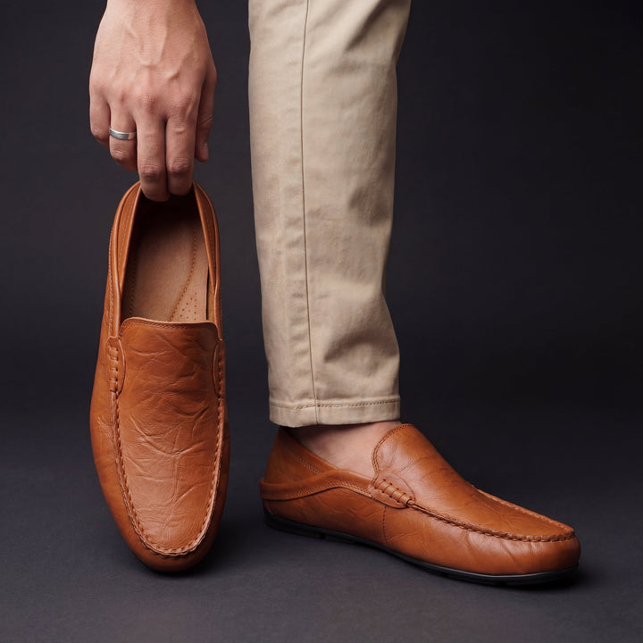 Colter | Mocasines de Cuero con Diseño Clásico y Comodidad Elegante