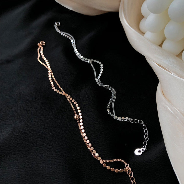 Siennae | Pulsera Doble en Capas con Diseño Elegante y Ajuste Delicado