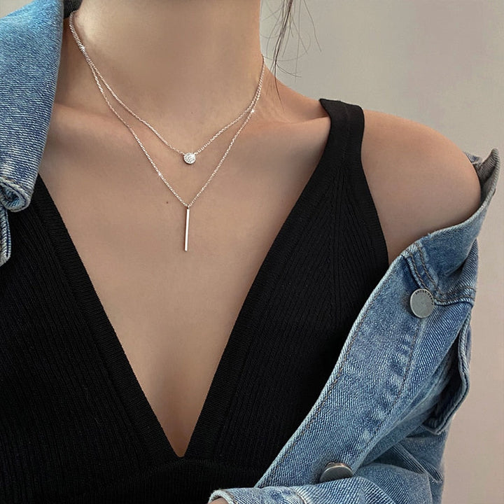 Oona | Collar Doble en Capas con Diseño Elegante y Moderno