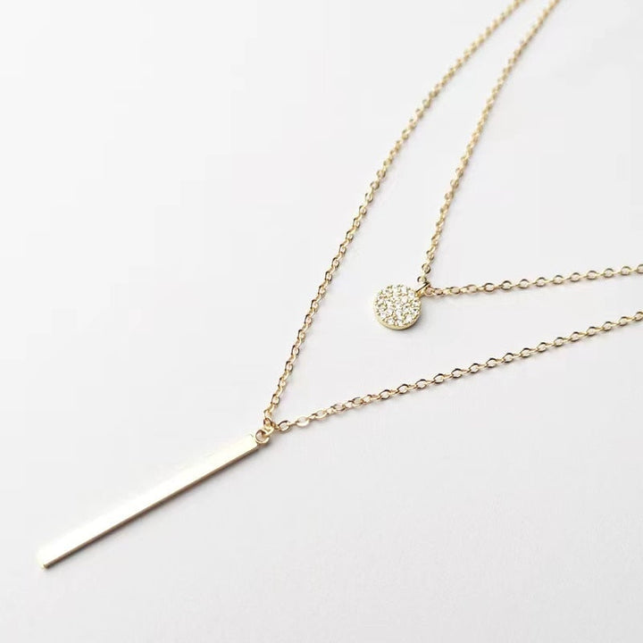 Oona | Collar Doble en Capas con Diseño Elegante y Moderno