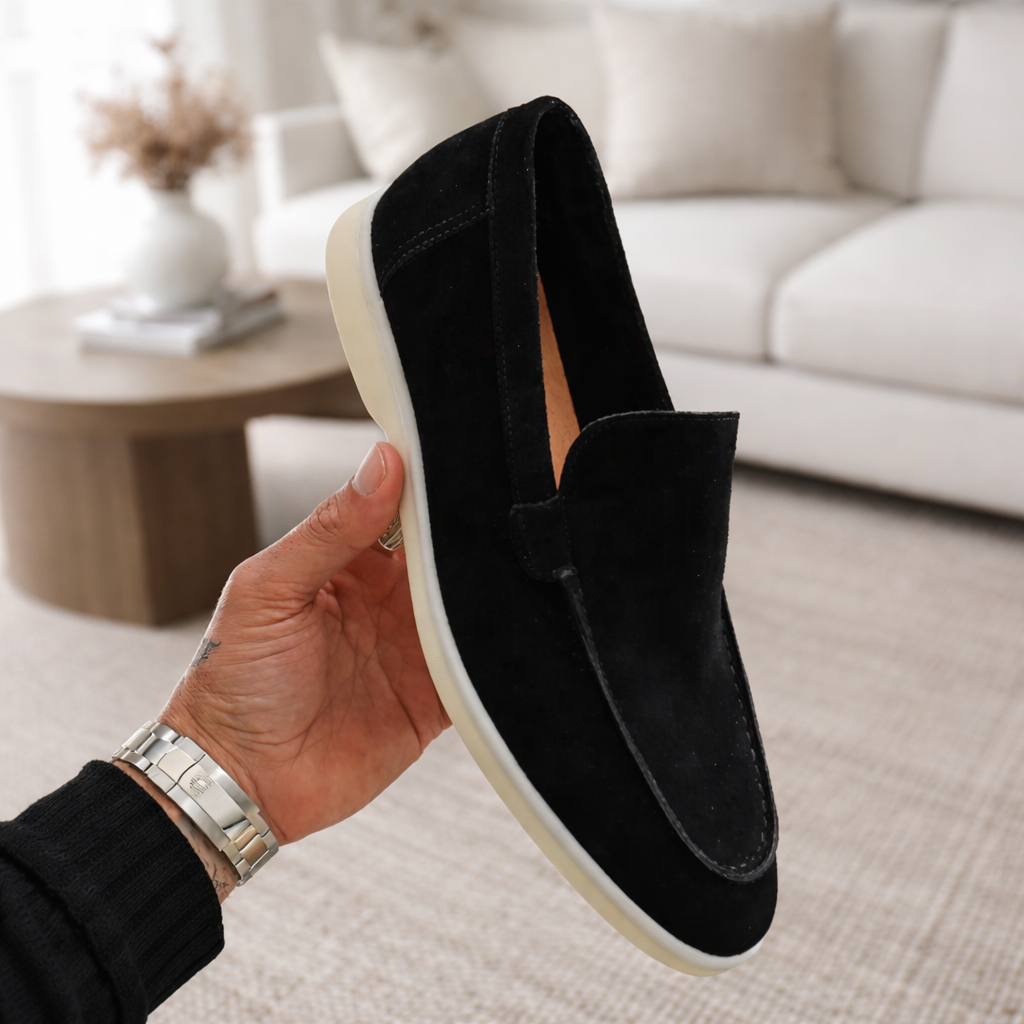 Montello | Mocasines Modernos de Gamuza