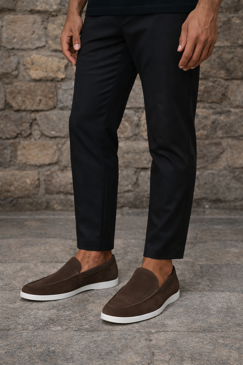 Montello | Mocasines Modernos de Gamuza