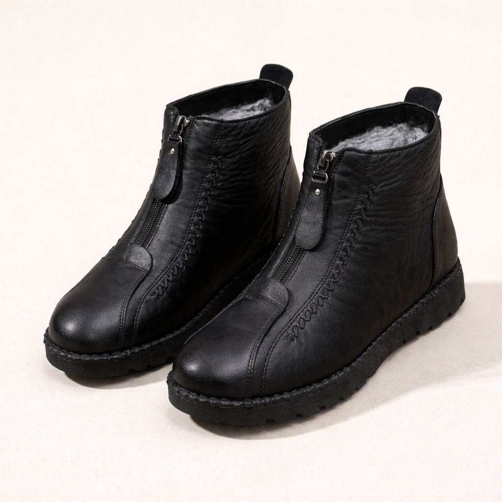 Mireva | Botines de Piel Natural Antideslizantes