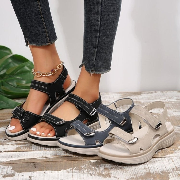 Cassandra | Sandalias Cómodas con Velcro Ajustable