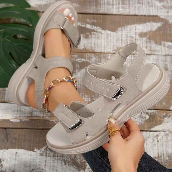 Cassandra | Sandalias Cómodas con Velcro Ajustable