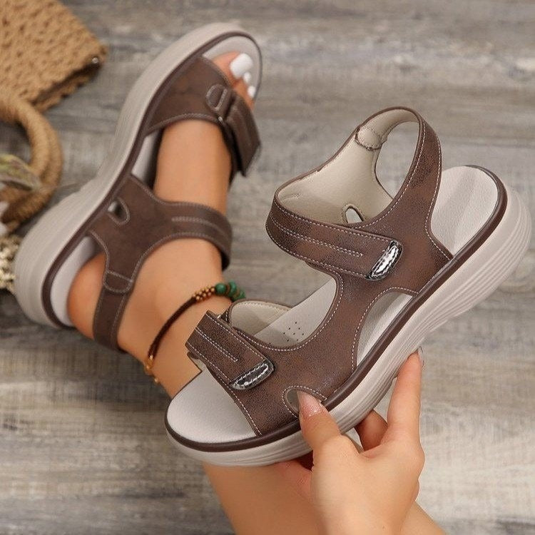 Cassandra | Sandalias Cómodas con Velcro Ajustable