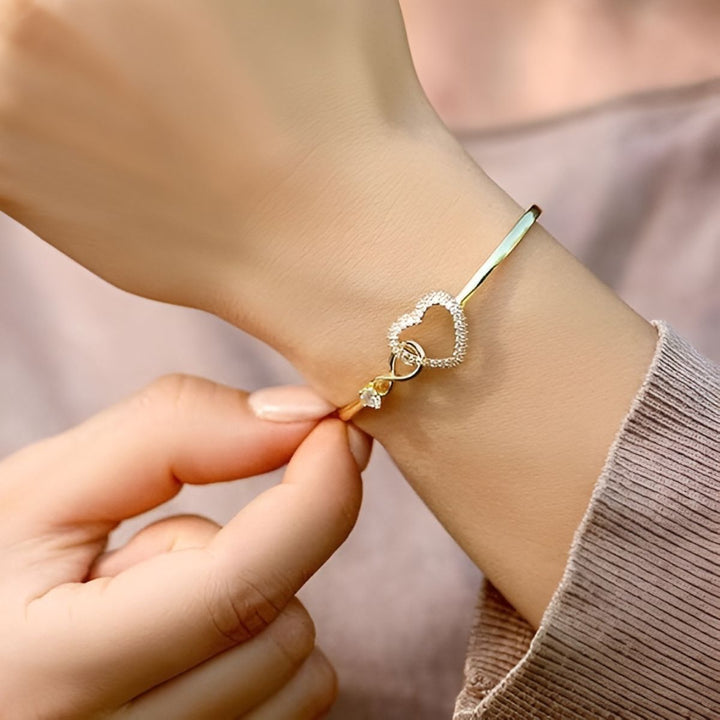 Evelessa | Pulseras a juego para mamá e hija con infinito