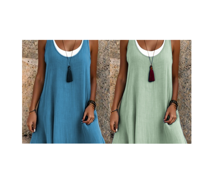 Gabrielle | Vestido Efecto Dos Piezas con Diseño en Capas y Estilo Elegante