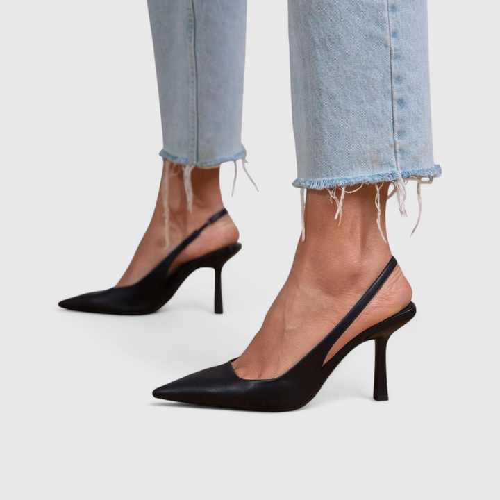 Marvellea | Tacones Estilo Slingback con Soporte Anatómico