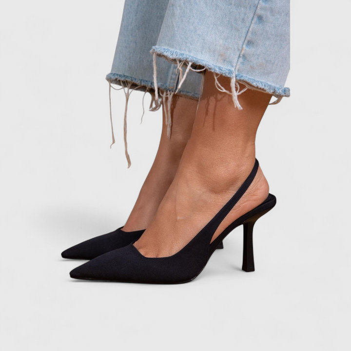 Marvellea | Tacones Estilo Slingback con Soporte Anatómico