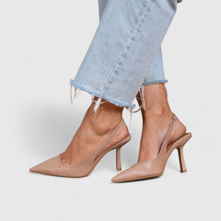 Marvellea | Tacones Estilo Slingback con Soporte Anatómico