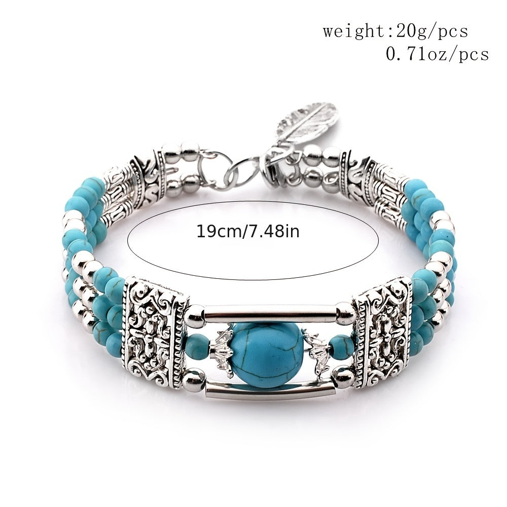 Jessae | Pulsera de Piedras Naturales con Estilo Artesanal y Energía Natural