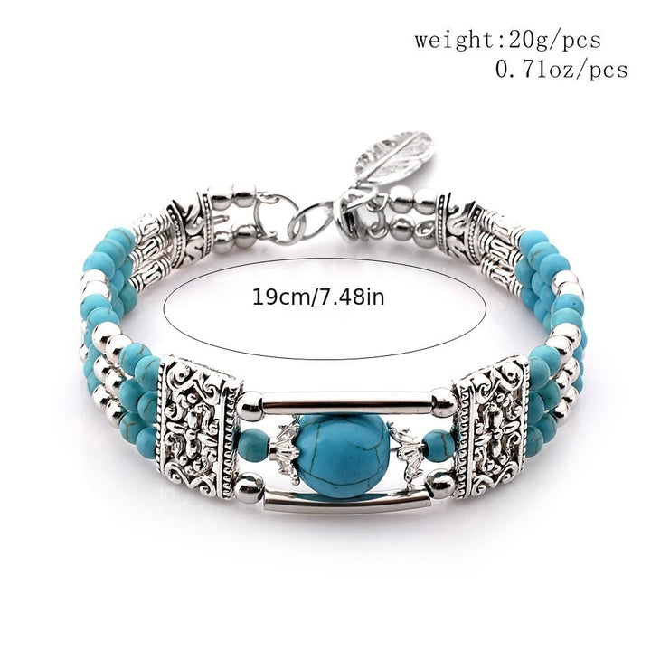Jessae | Pulsera de Piedras Naturales con Estilo Artesanal y Energía Natural