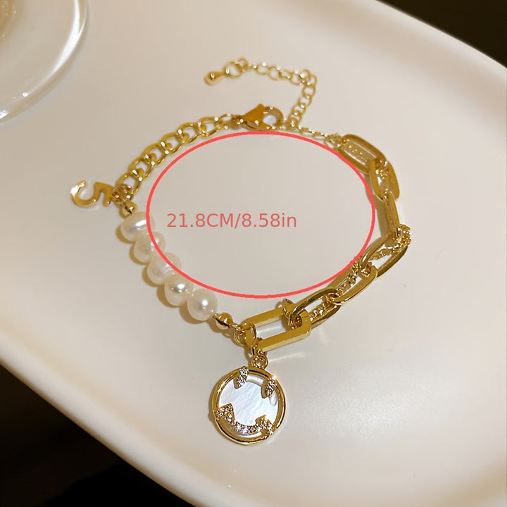 Wrenna | Pulsera Elegante de Perlas Naturales con Estilo de Lujo