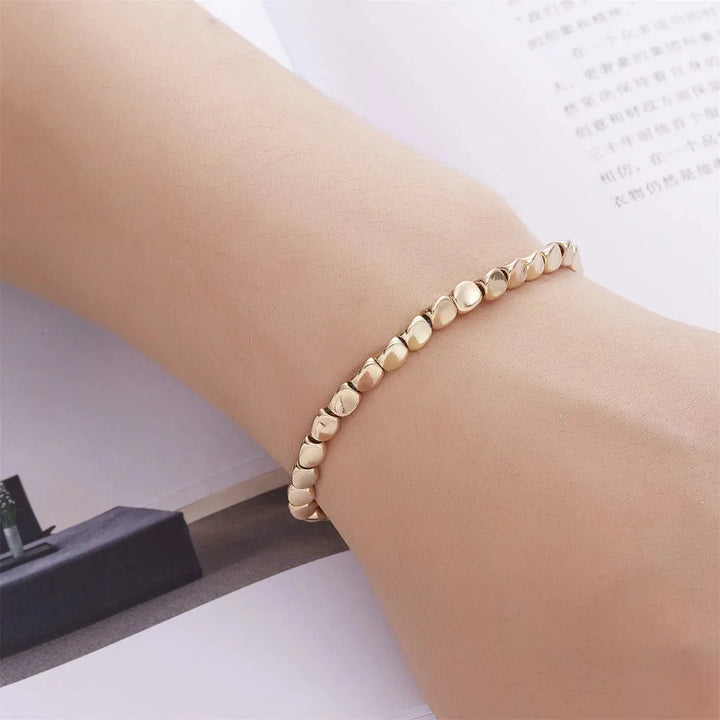 Selira | Pulsera de Perlas de Cobre Tibetano con Energía Natural