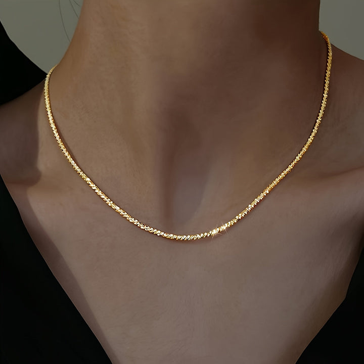 Violet | Collar de Estrella de Acero Inoxidable con Estilo Minimalista y Brillante