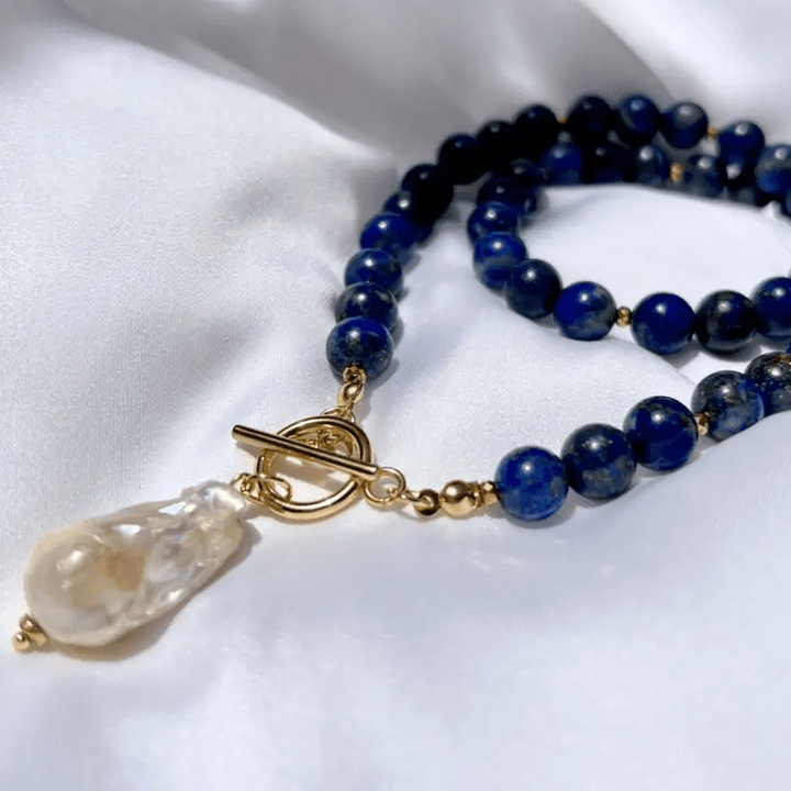 Havento | Collar Barroco Bohemio con Perlas y Detalles en Tonos Joya