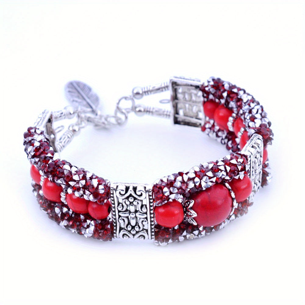 Jessae | Pulsera de Piedras Naturales con Estilo Artesanal y Energía Natural