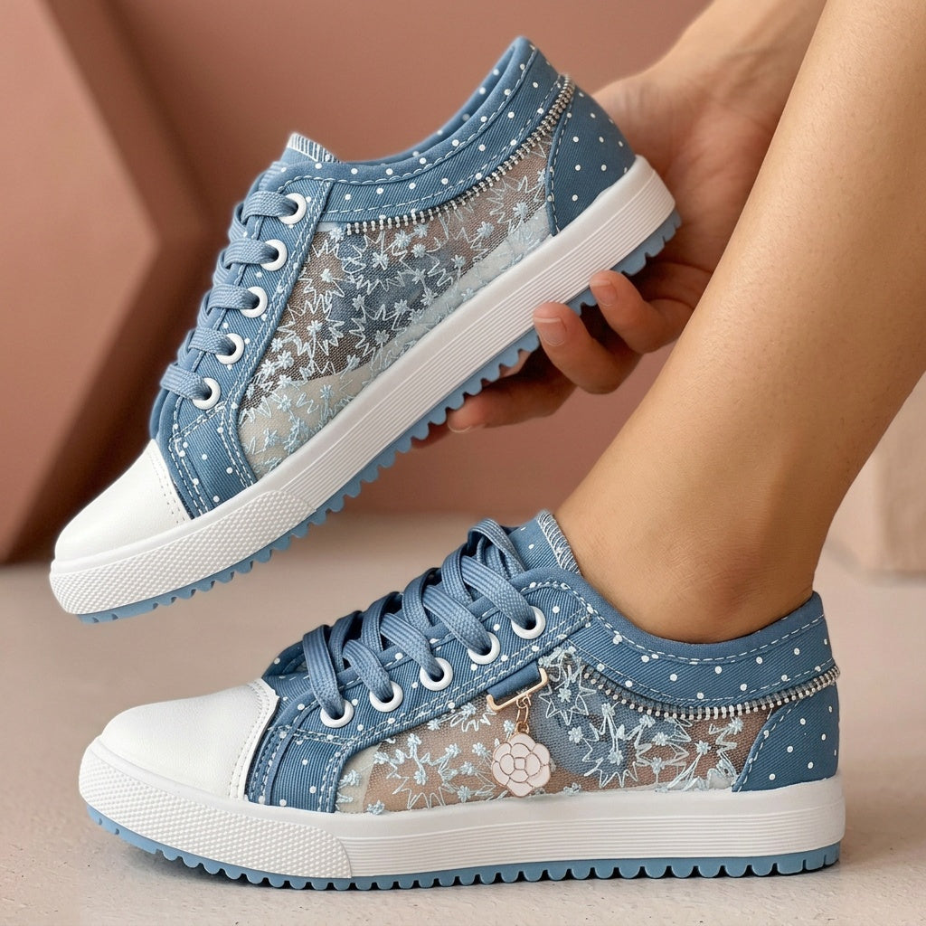 Victoria | Zapatillas Florales Transpirables con Diseño Ligero y Máxima Comodidad