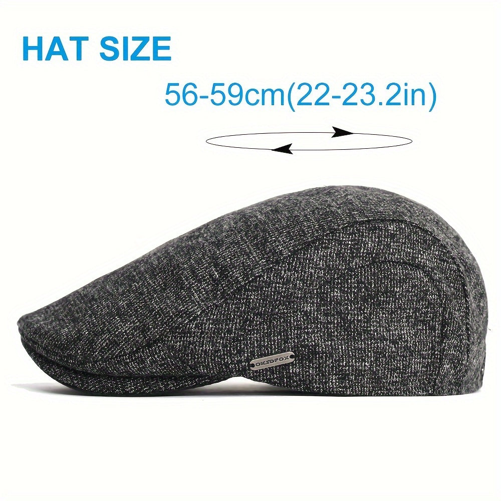 Horevik | Gorra Retro de Invierno con Diseño Clásico y Acabado Suave