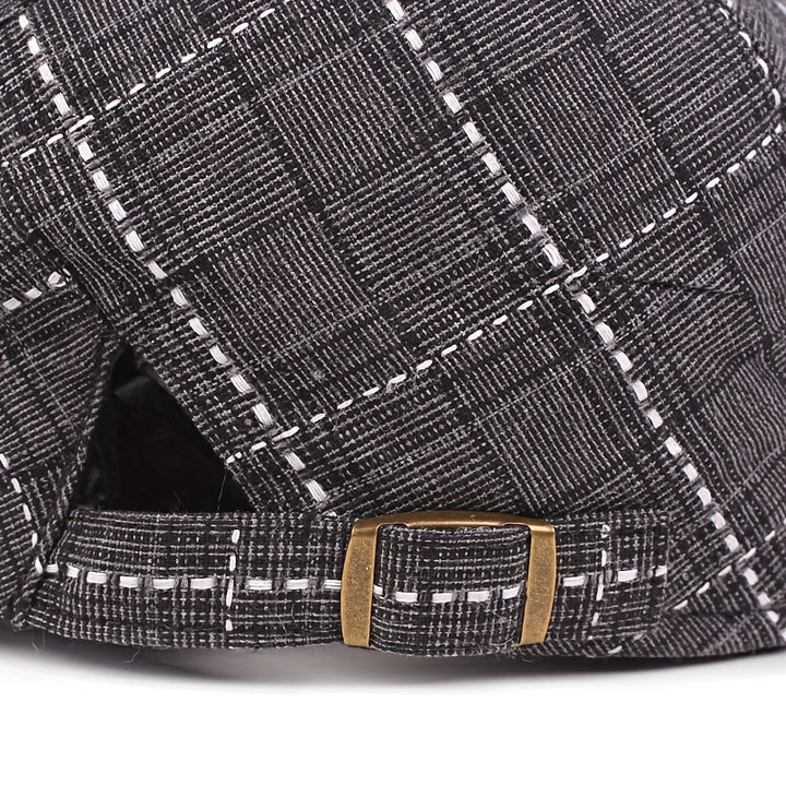 Korevik | Gorro a Cuadros de Estilo Urbano para Hombre y Mujer