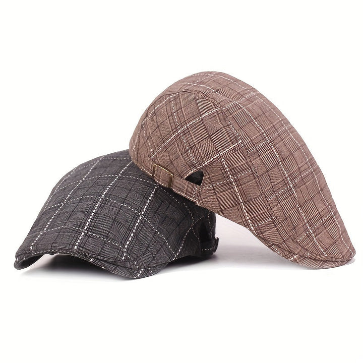 Korevik | Gorro a Cuadros de Estilo Urbano para Hombre y Mujer
