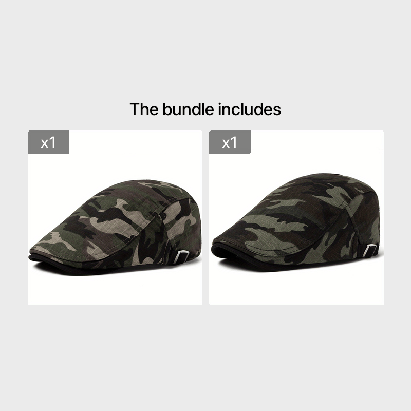 Neville | Boina de Camuflaje Ligera con Estilo Casual y Urbano