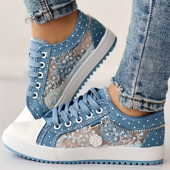 Victoria | Zapatillas Florales Transpirables con Diseño Ligero y Máxima Comodidad
