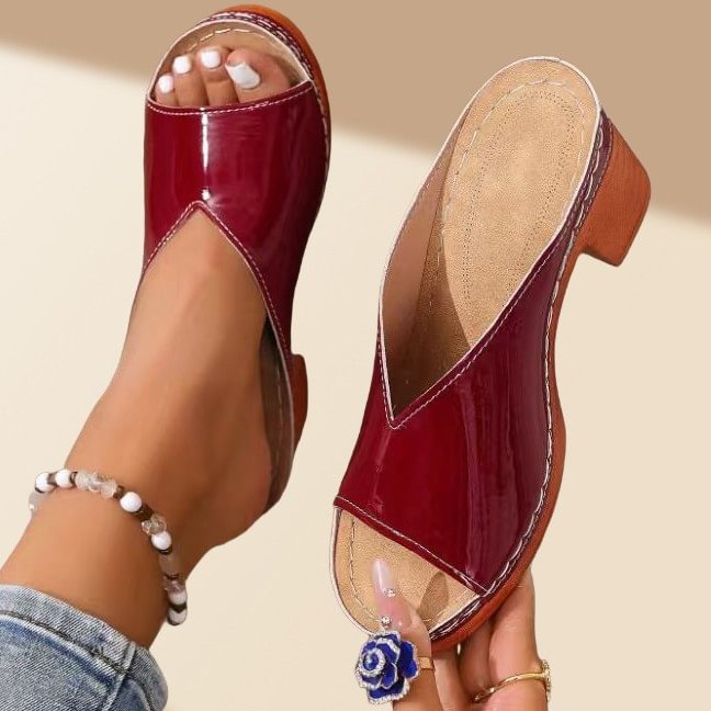 Javora | Sandalias Ortopédicas de Tacón Alto Chunky