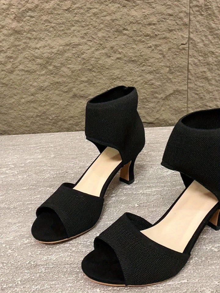 Elarae | Sandalias de Tacón Cómodas y Transpirables con Soporte de Arco