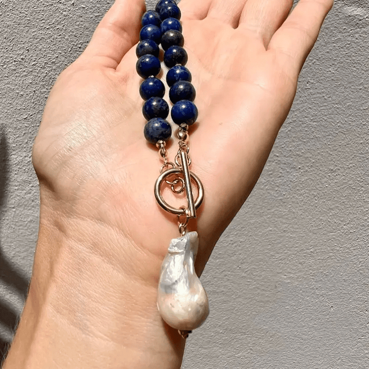 Havento | Collar Barroco Bohemio con Perlas y Detalles en Tonos Joya