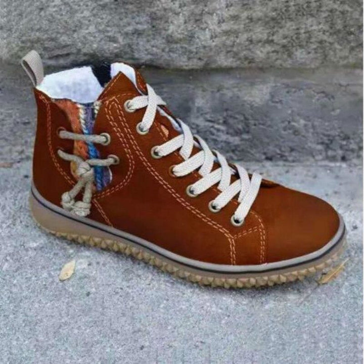 Raviennea | Botines Ortopédicos Estilo Vintage Resistentes al Agua