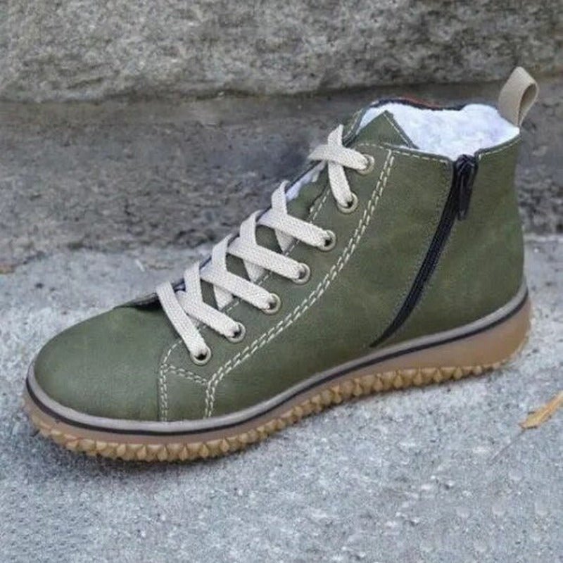 Raviennea | Botines Ortopédicos Estilo Vintage Resistentes al Agua