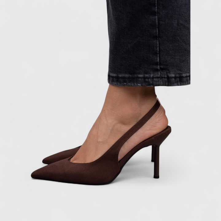 Marvellea | Tacones Estilo Slingback con Soporte Anatómico