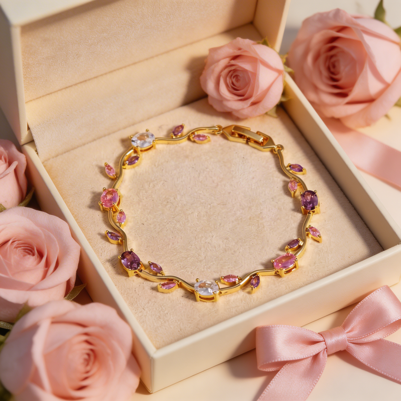 Alina | Pulsera Aura Tulipán