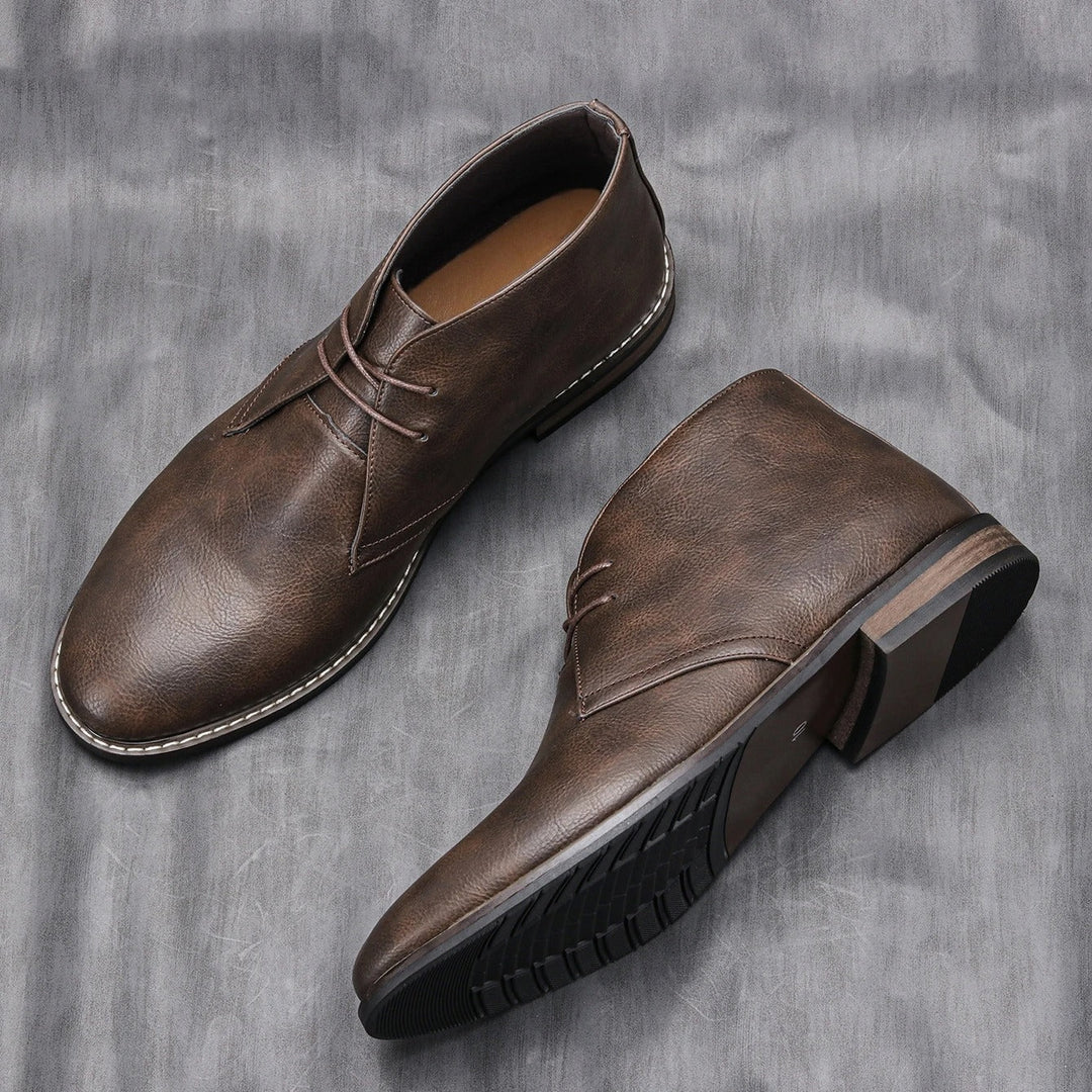 Helvaro | Botas Masculinas de Cuero con Estilo Urbano