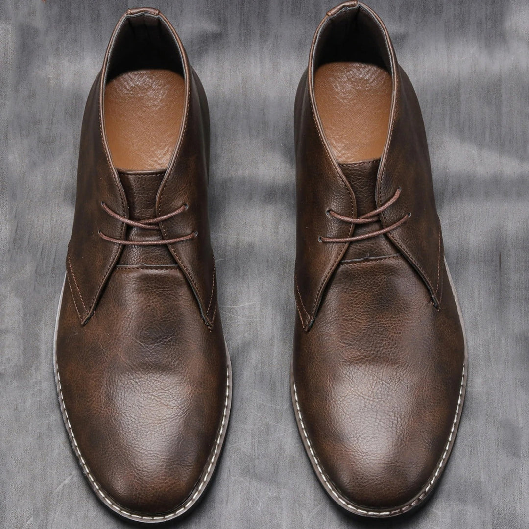 Helvaro | Botas Masculinas de Cuero con Estilo Urbano