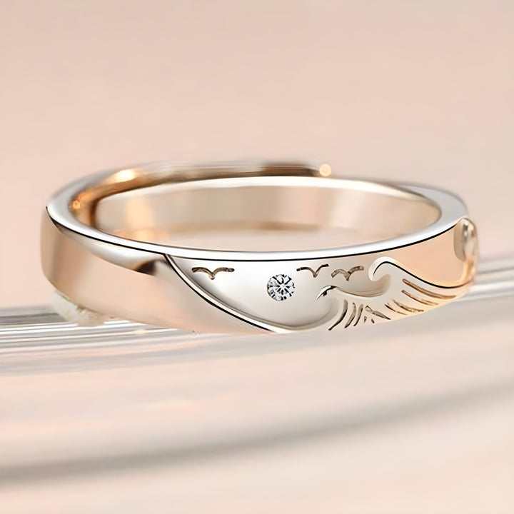 Annabelle | Anillo Ajustable Mar y Montaña