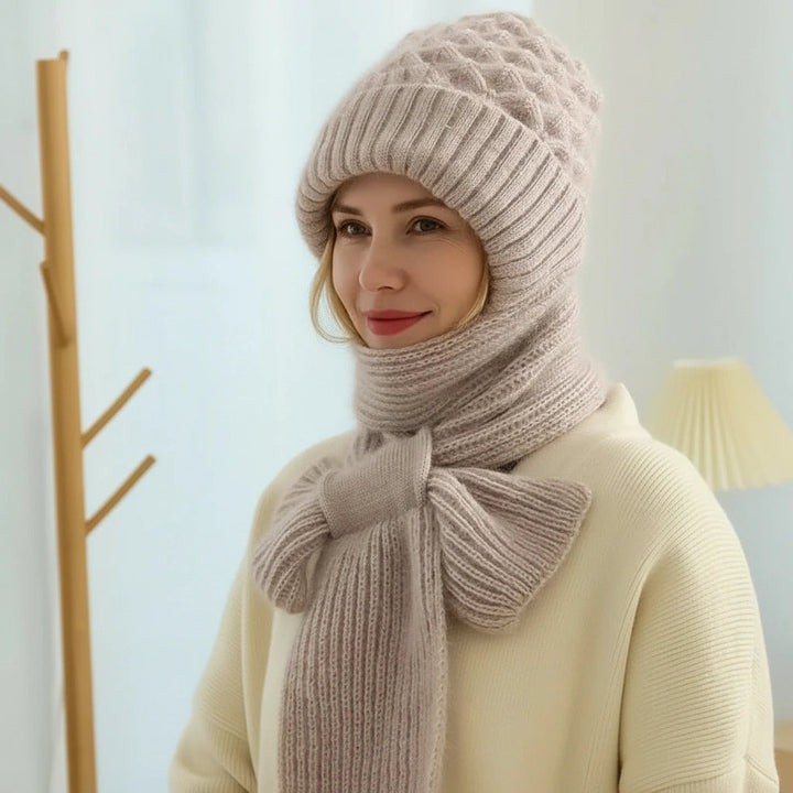 Solmira | Gorro y Bufanda Cortaviento Polar