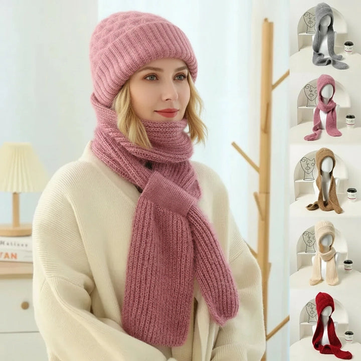 Solmira | Gorro y Bufanda Cortaviento Polar