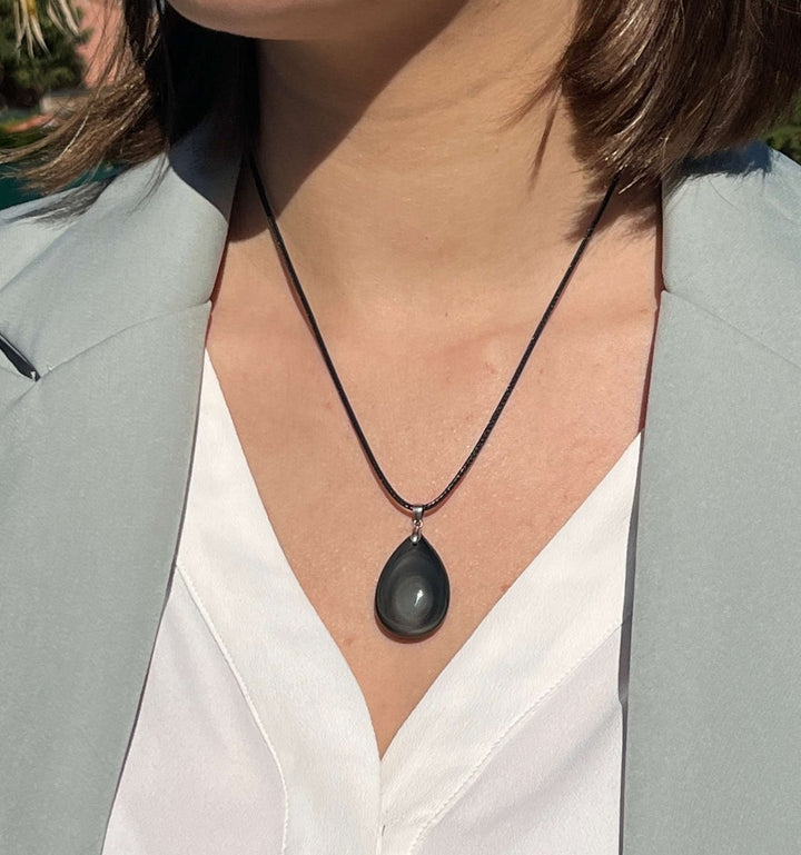 Skye | Pendentif en Obsidienne Oeil Céleste