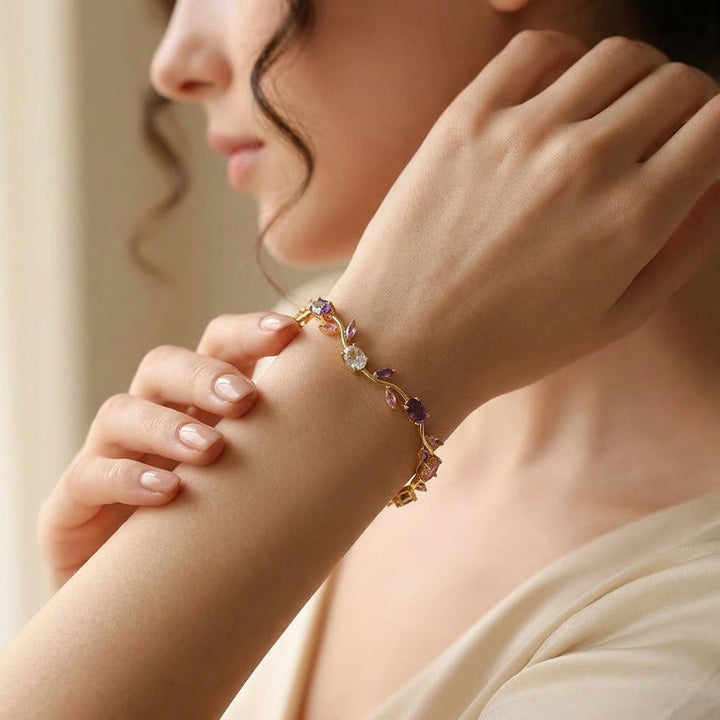 Alina | Pulsera Aura Tulipán